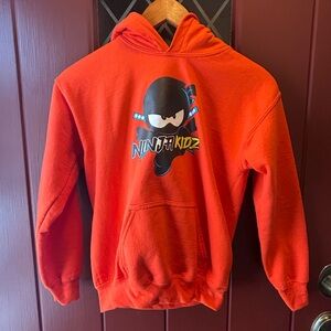 Ninja Kidz Orange Hoodie